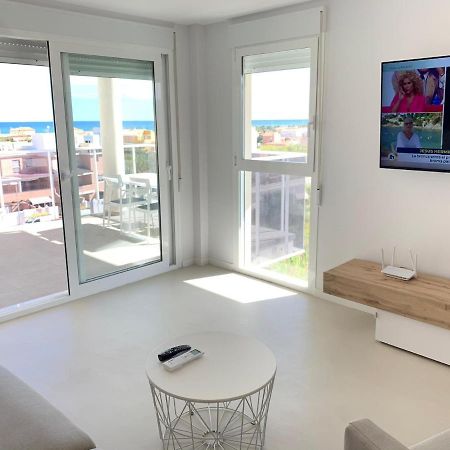 Beautiful Apartment With Pool Near The Beach Oliva Exteriér fotografie