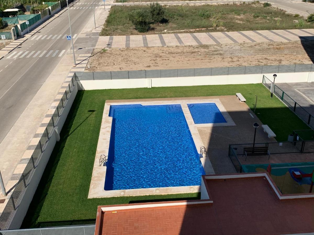Beautiful Apartment With Pool Near The Beach Oliva Exteriér fotografie
